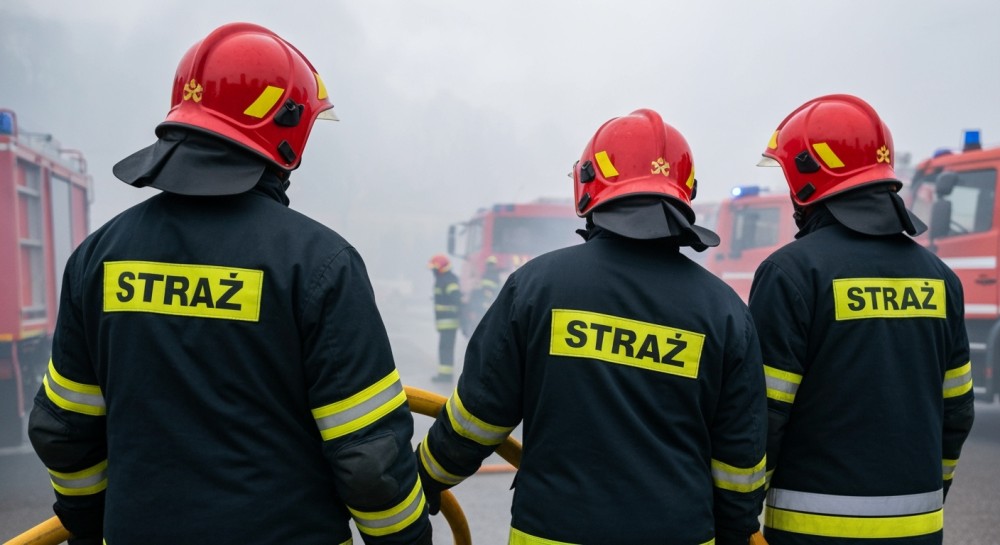 Bohaterska akcja policji w Siewierzu: Ewakuacja z płonącego domu ratuje życie!