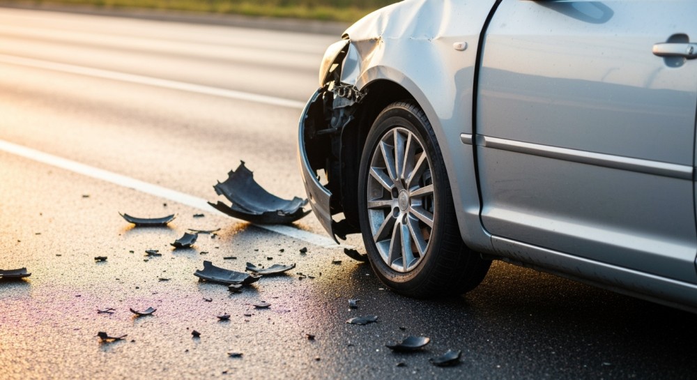 Wypadek w Mysłowicach: 18-latek w ciężkim stanie po zderzeniu z autobusem