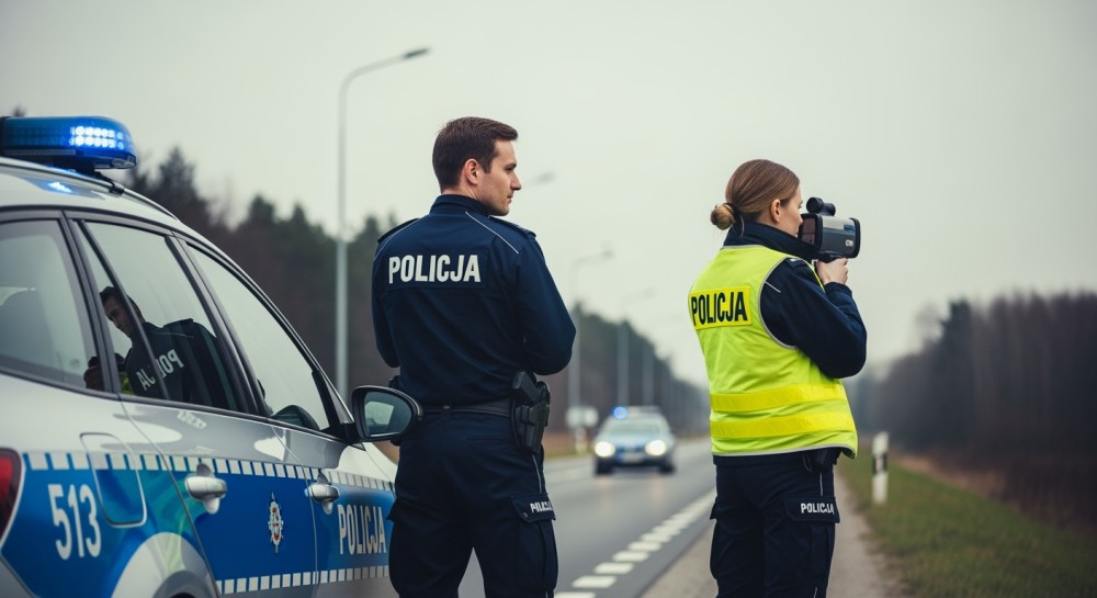 Pijany kierowca bez prawa jazdy zderzył się z latarnią – sprawa w sądzie