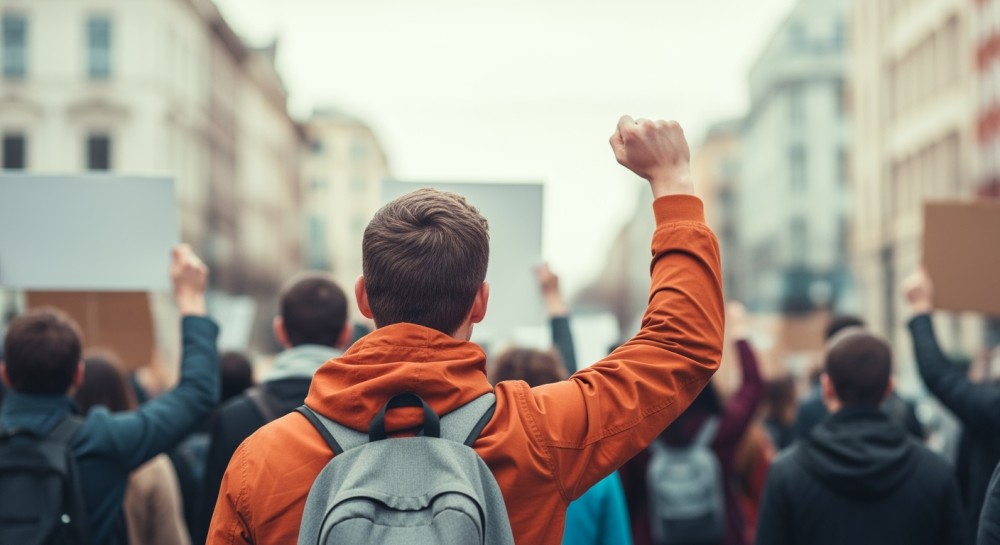 Happening „BIAŁA WSTĄŻKA” w Katowicach: Razem przeciwko przemocy!