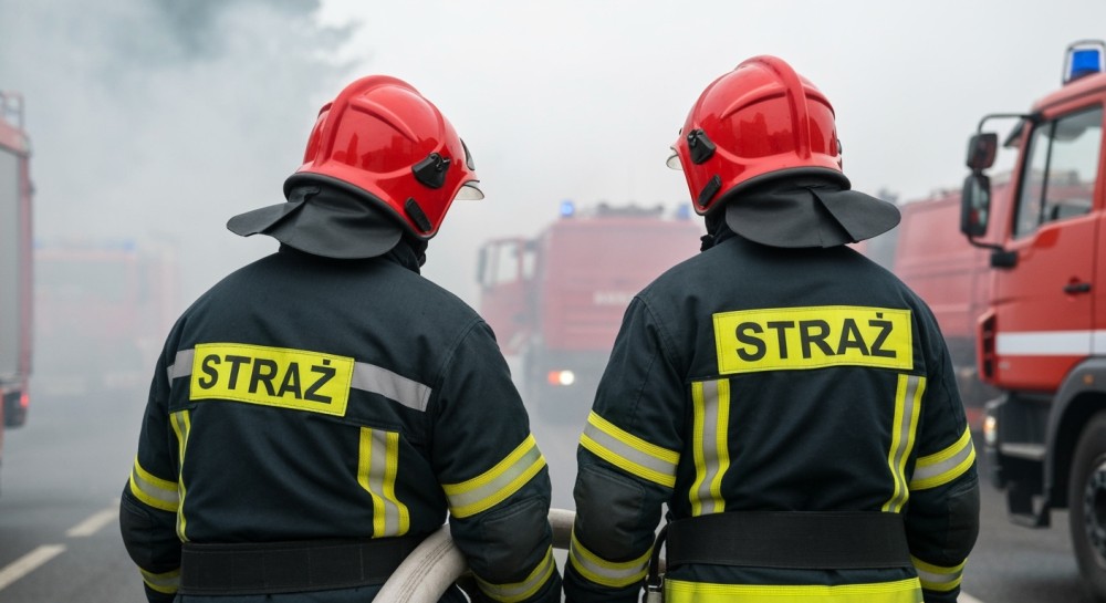 Tragedia w Będzinie: Pożar w kamienicy kończy się śmiercią 67-latka