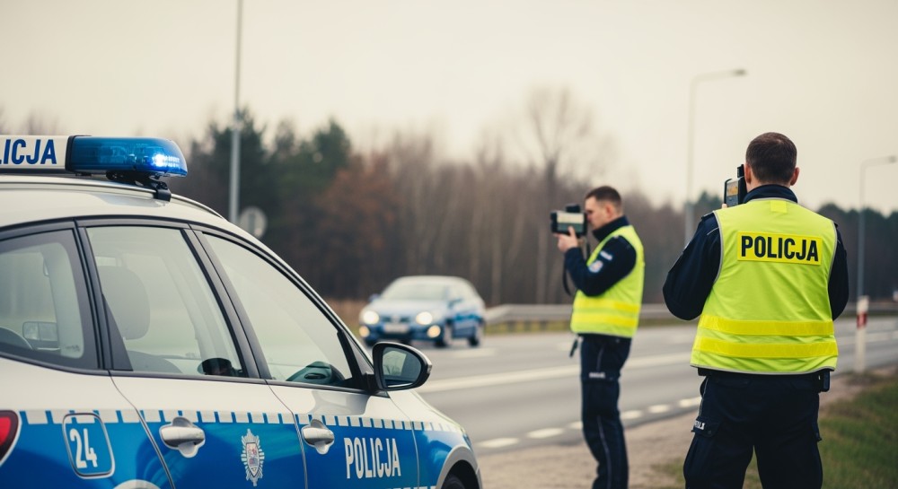Motocyklista wpadł w pościg po przekroczeniu prędkości
