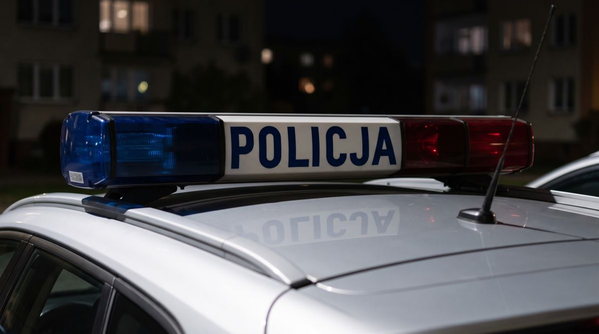 Dzieci same na podwórku po zmroku, matka pijana w domu