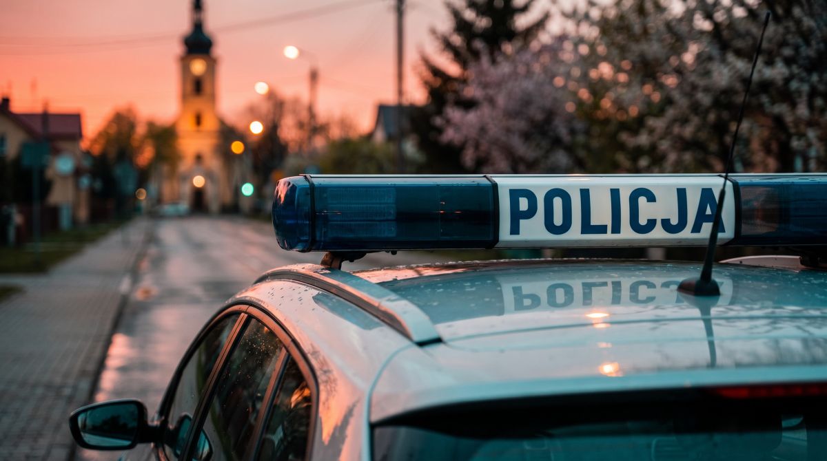 Kierowca ignoruje czerwone światło, powodując groźne zderzenie na skrzyżowaniu